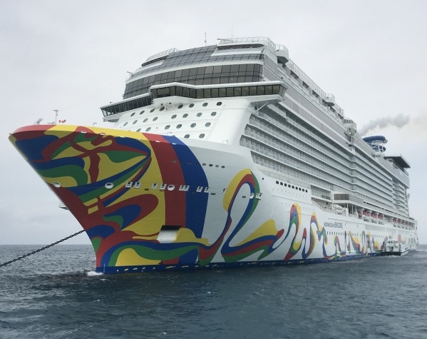 Norwegian Encore - Pozicionáló