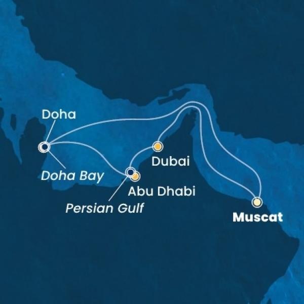 Costa Smeralda - Omán Szultánság, Egyesült Arab Emirátusok